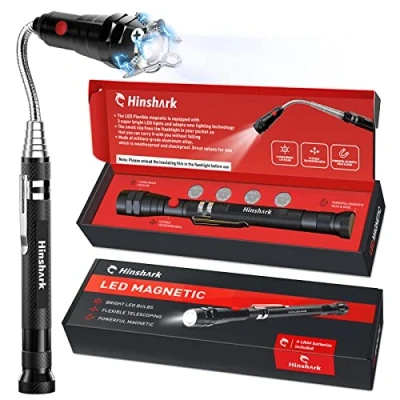 Image of Hinshark Gifts for Men, LED Magnetic Tool Dad Men Who Have Everything, Gadgets Birthday Christmas Him Stocking Fillers Father‘s Day