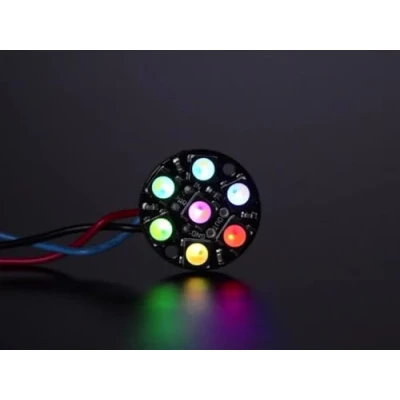 Image of Adafruit NeoPixel Jewel 7 x 5050 RGBW LED w/ Integrated Drivers [ADA2859]