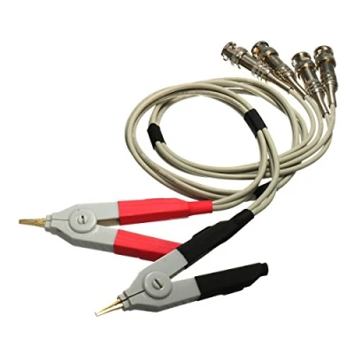 Image of Tutoy LCR Meter Test Leads/Clip Cable/Terminal Kelvin Probe Wires with 4 BNC