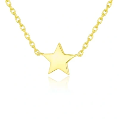 Image of Philip Jones Gold Plated Star Necklace