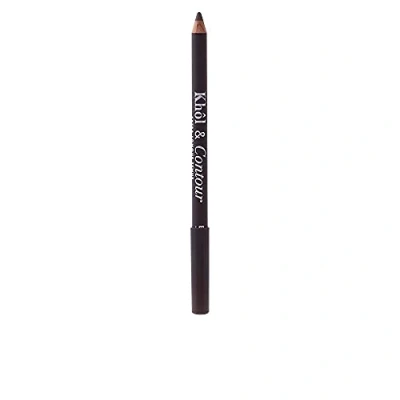 Image of Bourjois 2 in 1 Khôl and Contour Eyeliner Eye Pencil 4 Brun Dépendante, 1.2g