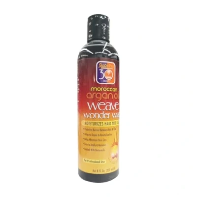 Image of Salon Pro 30 Sec Moroccan Argan Oil Weave Wonder Wrap 235 ml