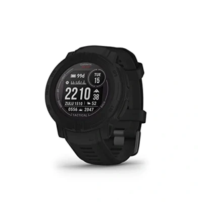 Image of Garmin [ Renewed ] Instinct 2 Solar Tactical Edition, Rugged GPS Smartwatch, Built in Sports Apps and Health Monitoring, Charging, Ultratough Design Features, Black (Renewed)