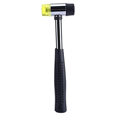 Image of Fdit Ring Sizer Spike Jewellers Rubber Hammer Steel Mandrel Jewellery Tools Kit for Making Measuring (Rubber Hammer)