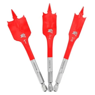 Image of Diablo 3 Piece Set Spade Bit for Wood Speed TIP Design DSP1910 S3