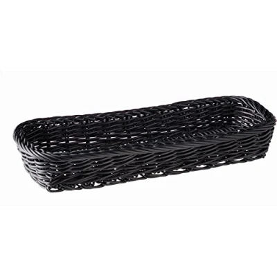 Image of APS Cutlery Basket, Polypropylene, black, 27 x 10 cm Height: 4.5 cm.