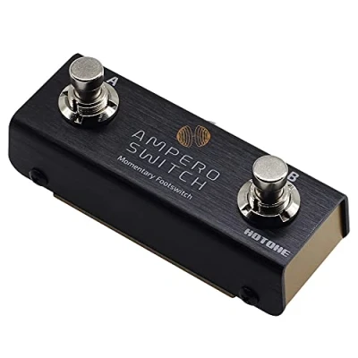 Image of Hotone Dual Footswitch Pedal Momentary 2 Way Foot Switch Controller Ampero 6.35 mm