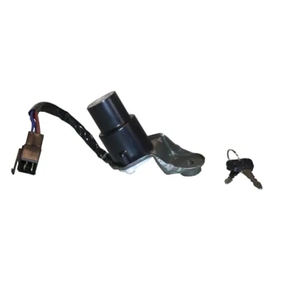 Image of Motorcycle ignition switch compatible with/replacement for Yamaha XV535 1988, 1989, 1990, 1991, 1992, 1993, 1994, 1995, 1996, 1997, 1998, 1999, 2000, 2001, 2002 (4 Wires)