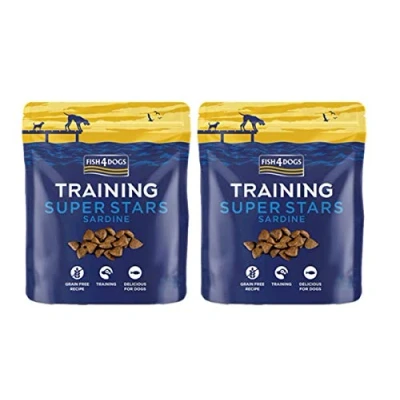 Image of Fish4Dogs Super Star Training Treats 150g (2 x Bags)