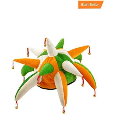 Image of HENBRANDT St Patrick&#039;s Day Costume Irish Hats Mega Deal (Irish Jester Hat With Bells)