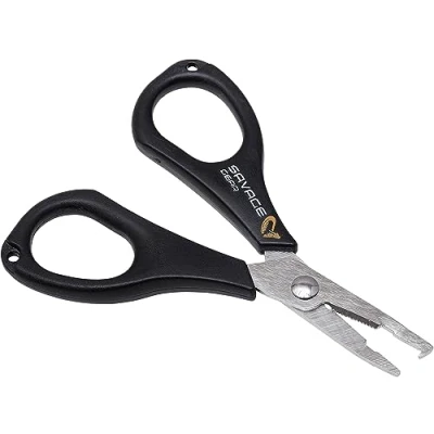 Image of Savage Gear Braid And Splitring Scissors plier