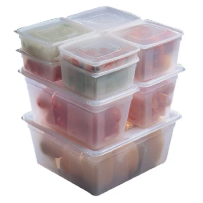 Image of Matfer Bourgeat Soft Modulus Flexible Food Storage Box 1Ltr (6 Pack)
