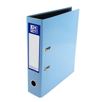 Image of Oxford Premium A4 Lever Arch File, Light Blue Single Folder, Heavy Duty