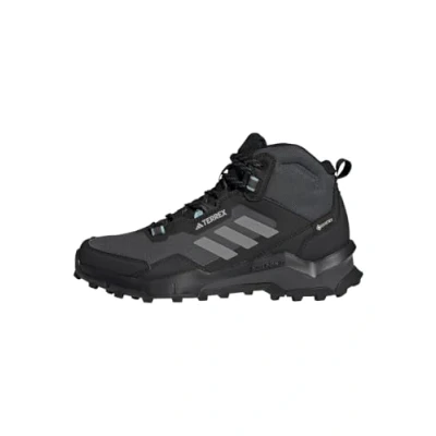 Image of Adidas Terrex AX4 MID GTX W Hiking shoes, Women&#039;s, Size: 7.5, Core black/grey three/mint ton Synthetics/textile
