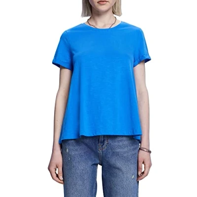 Image of ESPRIT Women&#039;s 053ee1k302 T Shirt, 410/Bright Blue, M