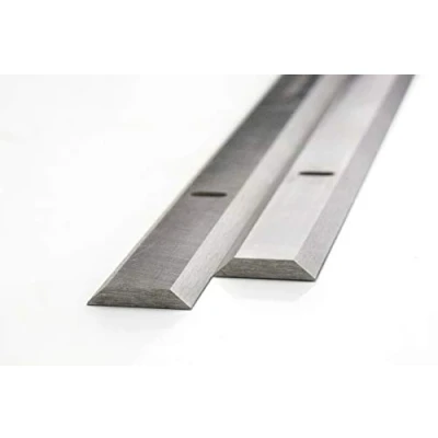 Image of Fits FOX F22 560 Planer Blades Double Edged Reversible 332mm also Axminster MB1933, Charnwood W575/1, SIP 01335 HSS Thicknesser Knives 1 Pair Made by Xcalibur Tooling