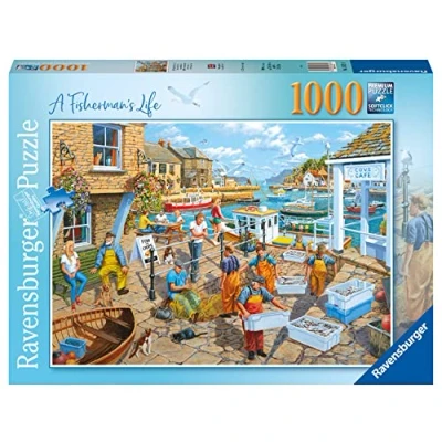 Image of Ravensburger Fisherman’s Life 1000 Piece Jigsaw Puzzle for Adults &amp; Kids Age 12 Years Up