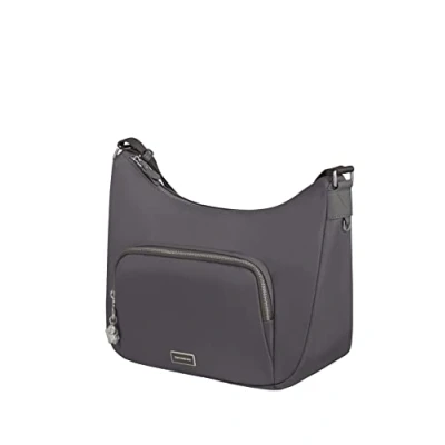 Image of Samsonite Women&#039;s Karissa 2.0 Shoulder Bag Messenger Bags (Pack of 1), Eco Dark Grey, M (36 cm),