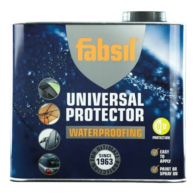 Image of Fabsil Plus UV Paint on Proofer Black, 2.5 Litres