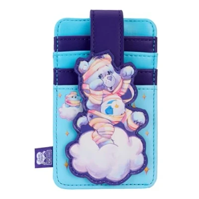 Image of Loungefly Care Bears X Universal Monsters Bedtime Bear Mummy Cardholder