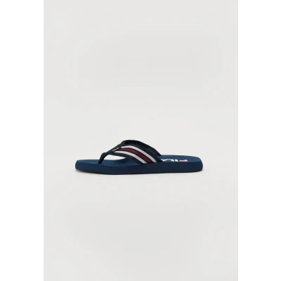 Image of Fila Pedaro Tbar sandals, Women&#039;s, Size: 4, Navy Textile