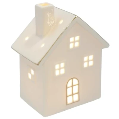 Image of Shudehill Giftware Cosy Lane LED Light Up Warm White House Home Decoration Small or Large Sizes (Large)