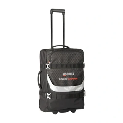 Image of Mares CRUISE CAPTAIN Trolley Bag Unisex Adult One Size Black