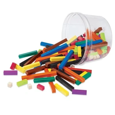 Image of Learning Resources Cuisenaire Rods Small Group Set (Set of 155)