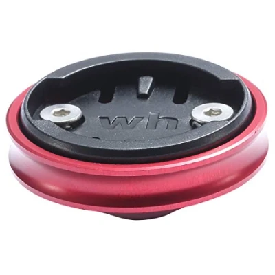Image of Dymoece Bicycle Stem Top Cap Computer Mount Adapter for Wahoo Elemnt,Elemnt Bolt,Elemnt Mini (Red)