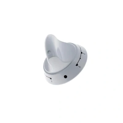 Image of sparefixd White Temperature Control Knob Dial for Hotpoint Cooker