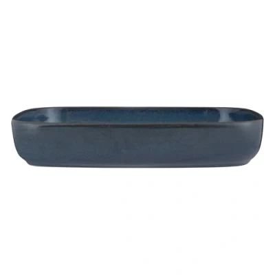 Image of Mason Cash Reactive Blue Large Rectangle Dish