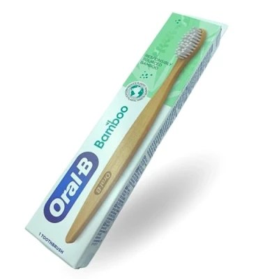 Image of Oral B Bamboo Toothbrush An Environmentally Friendly Alternative to Conventional