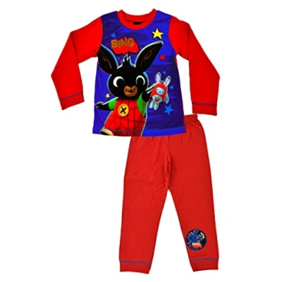 Image of Bing Boy&#039;s 2 Piece Pyjama Set Stars 4 5 Months Multicolor