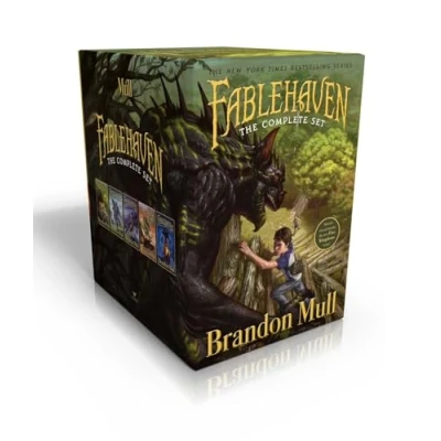 Image of Fablehaven Complete Set (Boxed Set): Fablehaven; Rise of the Evening Star; Grip Shadow Plague; Secrets Dragon Sanctuary; Keys to Demon Prison