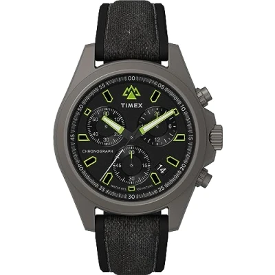 Image of Timex Expedition North Field Chronograph watch, Men&#039;s, Size: One Size, Black