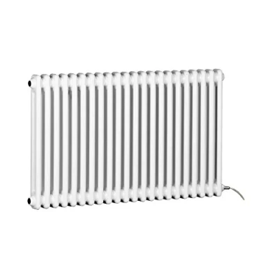Image of Manissa Electric 2 Column Traditional 600h x 1164w Radiator with PTC Element Old Cast Iron Type School