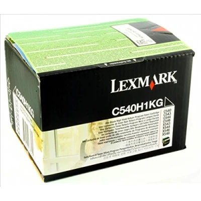 Image of Lexmark C540n/C543dn/X543dn/C544/X544 Series High Yield Return Program Toner Cartridge Black