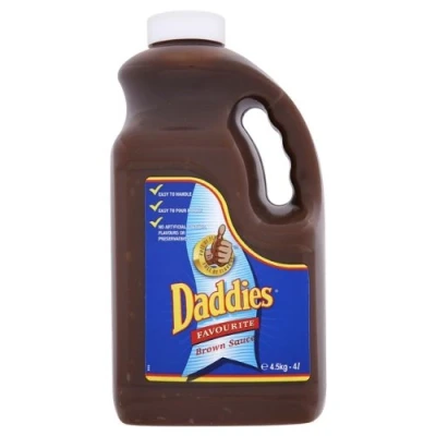 Image of Daddies Favourite Brown Sauce 4.5kg (Pack of 2 x 4.5kg)