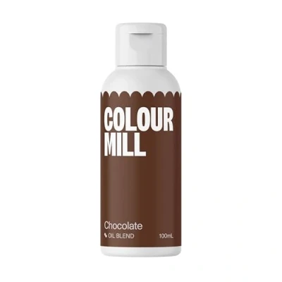 Image of Colour Mill Chocolate Next Generation Oil Based Food Colouring for Baking, Decorating, Icing and Cooking Dye DIY Slime Crafts 100 ml