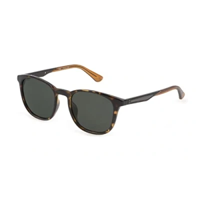 Image of Police SPLF18E Sunglasses, Avana SCURA LUCIDA, 53