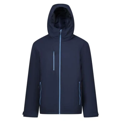 Image of Regatta Professional Men&#039;s Waterproof Navigate Insulated Jacket Navy French Blue, Size: L