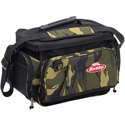 Image of Berkley Camo Shoulder Bag One Size, Carrier Case, Tackle Management,Unisex,
