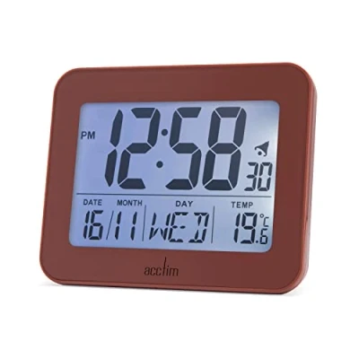 Image of Acctim Otto Superbrite® Digital Bedside Alarm Clock (Spice)