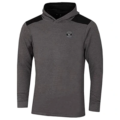 Image of Island GREEN Mens Performance Hoody Charcoal Marl/Black S