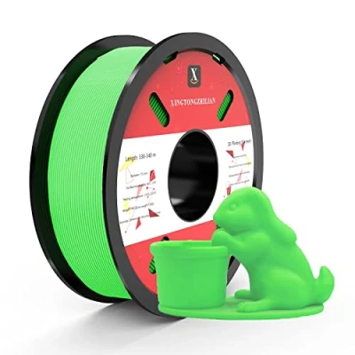 Image of PETG+ Filament 1.75mm, 3D Printer Filament, Dimensional Accuracy +/ 0.02mm,3D Printing for Printers, 1Kg/ 1Spool Green