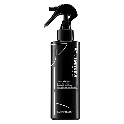 Image of Shu Uemura, Blow Dry Hair Spray Tsuki Shape, All Types, Volume &amp; Style Hold, 190 ml