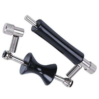 Image of BYUTFA Rolling Adjustable Guitar Capo Plastic Stainless Steel Sliding 4 Strings 6 Acoustic For Tuning Tone