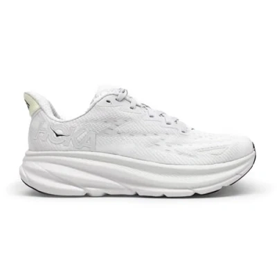 Image of HOKA Clifton 9 Road running shoes, Women&#039;s, Size: 6, Cosmic grey/white Textile/synthetics