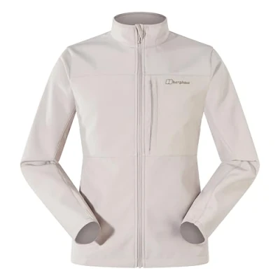 Image of Berghaus Men&#039;s Ghlas 3.0 Softshell Jacket, Taupe, XL