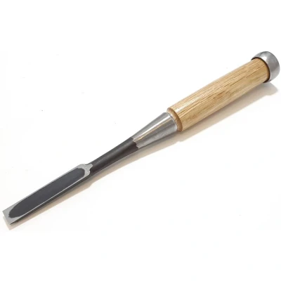 Image of DK 312 12mm Asahi Japanese Laminated SK5 High Carbon Steel Nomi Chisel